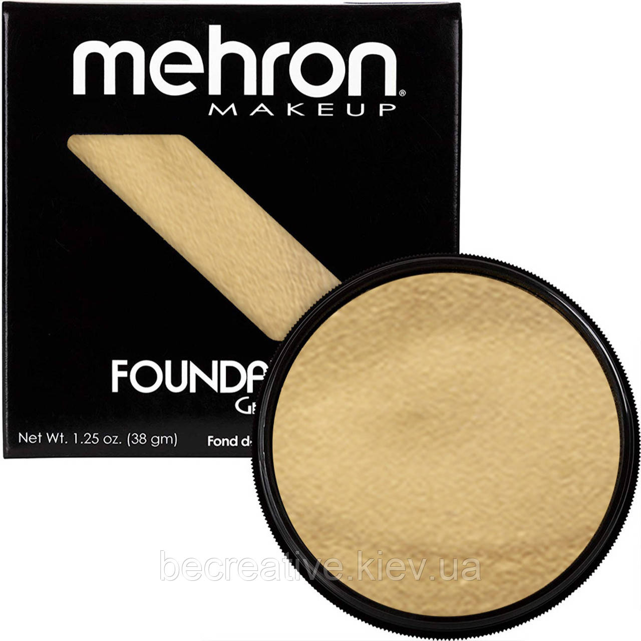 Театральний грим Mehron, 38 г (відтінок Gold)