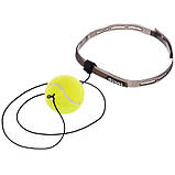 Пневмажер для боксу fight ball з трьома м'ячами BO-1086, фото 3