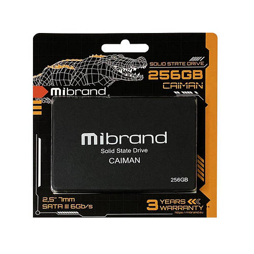 Ssd для ноутбука 256 гб MIBRAND CAIMAN 256GB 2.5" 7MM Жесткий диск ssd ...