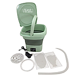 Портативна пральна машина Mini Folding Washing Machine 6 л. (міні стирання) Зелений MF-62-Green, фото 7