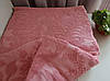 Покривало махрове простирадло жакардове 150*200 см колір 4 рожеве Узбекистан 100 % бавовна J-184-4, фото 3