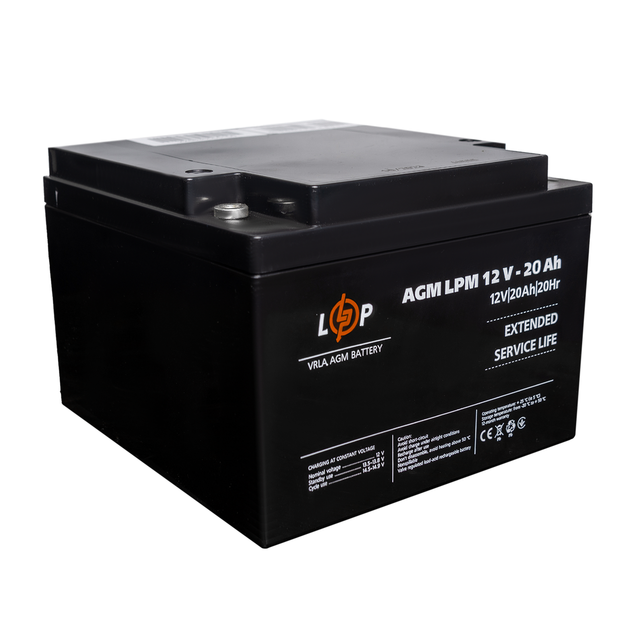 Акумулятор AGM 12V 20Ah
