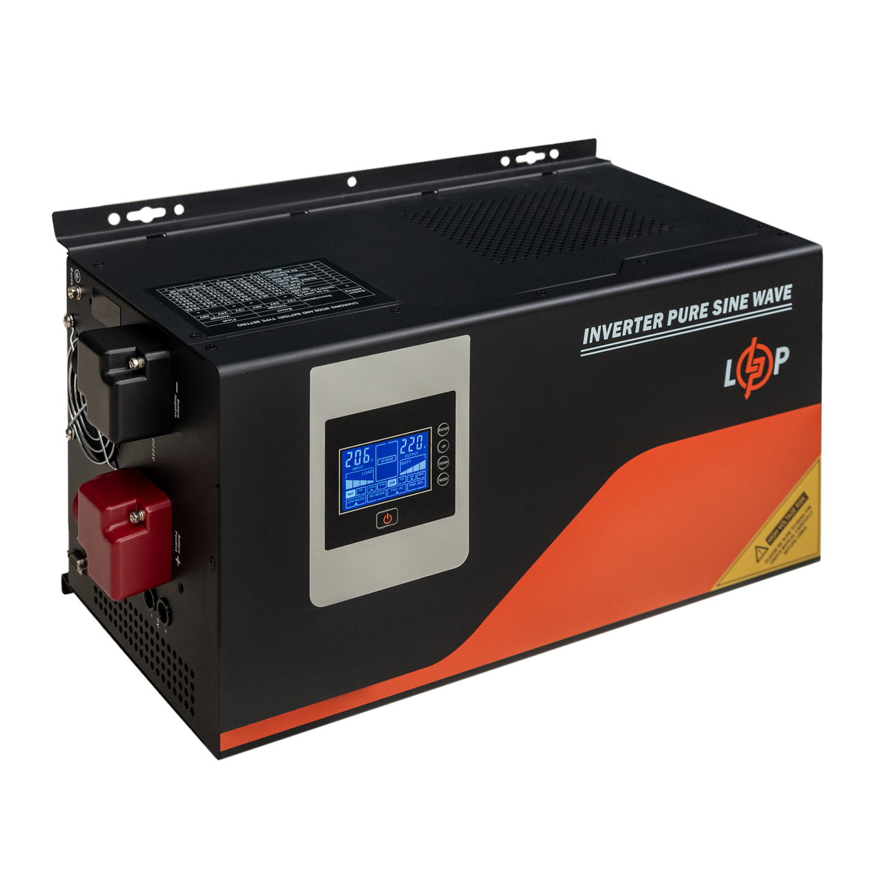 ДБЖ LogicPower LPM-PSW-3000VA 2000 Вт із чистою синусоїдою 24V для котлів насосів серверів стабілізація 220V, фото 1