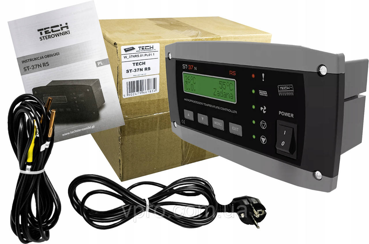 Tech ST37 Автоматика для котла (2 насоса, вентилятор, шнек)