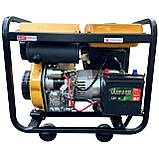 Дизельний генератор DEYOUNG DY7500CXE-A потужністю 5/5.5 KVA, фото 4