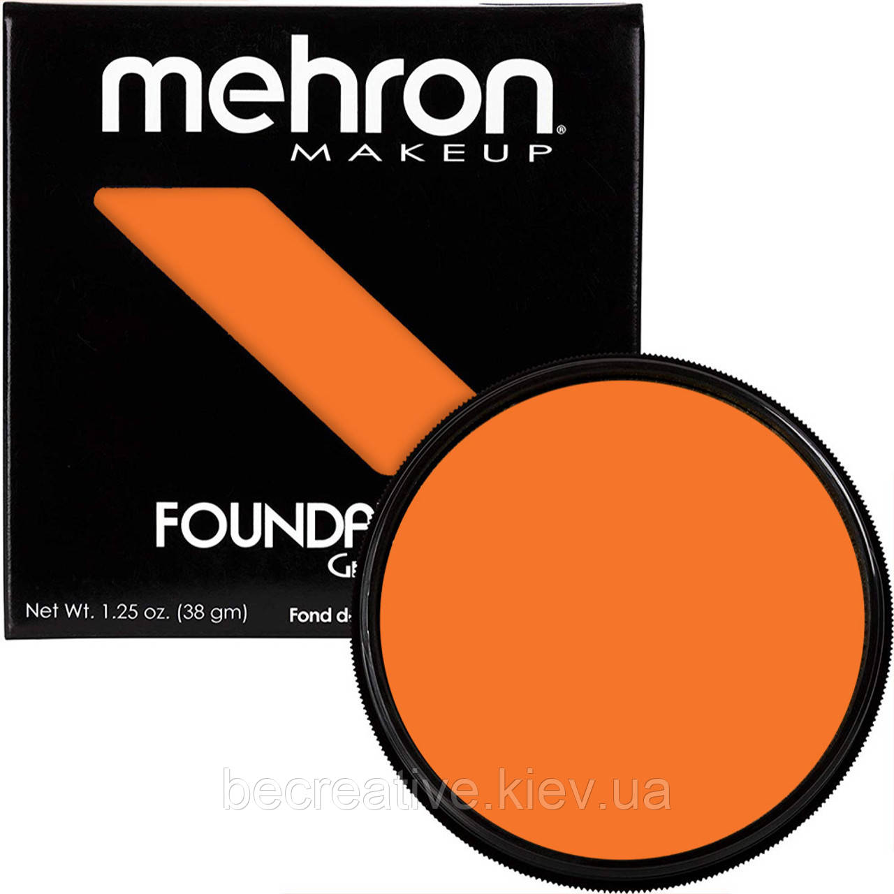 Театральний грим Mehron, 38 г (відтінок Orange)
