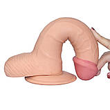 Фалоімітатор з мошонкою Ultra Soft Dude 8,8, фото 6