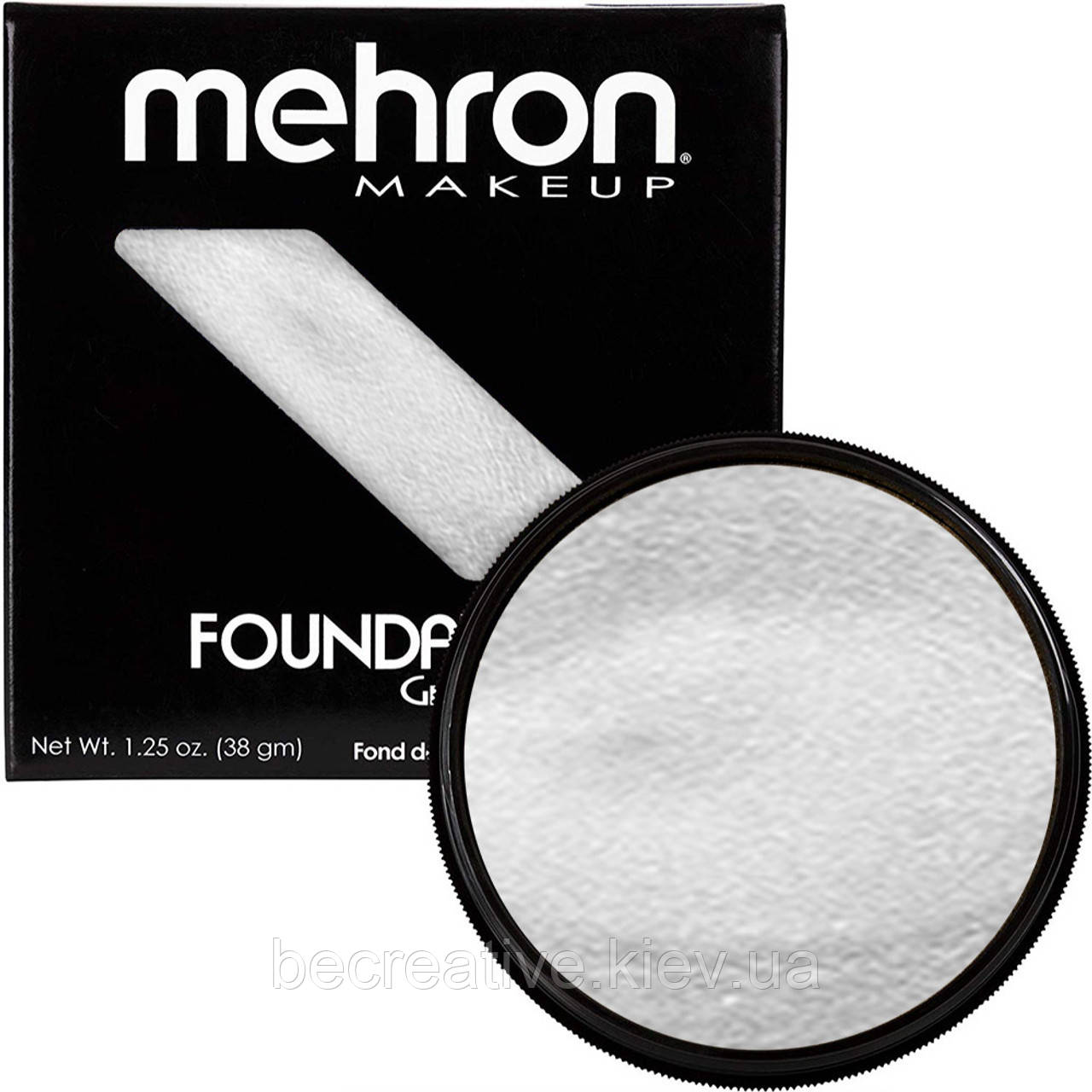 Срібний театральний грим Mehron, 38 г (відтінок Silver)
