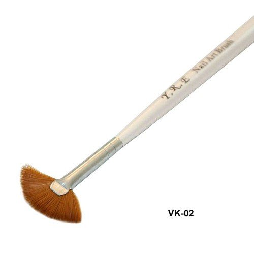 Пензлик віяло веєрний косметологічний 1шт, фото 1