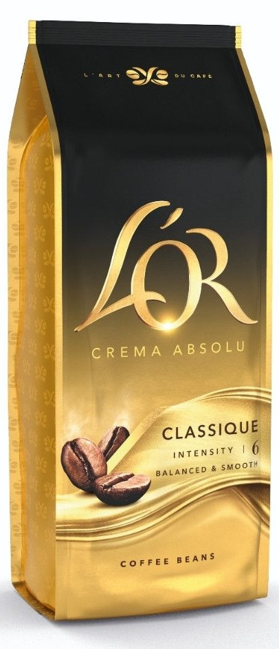 Кава в зернах L'OR Crema Absolute Classic 1000 г