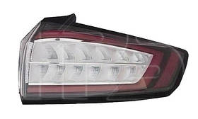 Ліхтар лівий задній Ford Edge 15-18 LED зовнішній (Depo). FT4Z13405A