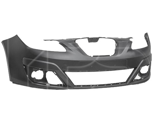 Бампер передній Seat Altea, Toledo 09-15 (Тайвань). 5P9807217SGRU, фото 1