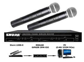 Мікрофони SHURE LX88-II. f, фото 4