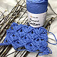 Бавовняний шнур плетений YarnArt Macrame Cotton Салат №802 (Янарт Макраме котон) 250 г 225 м, нитки, фото 4