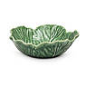 Тарілка для супу з кераміки в зеленому кольорі «Капуста» Bordallo, фото 3