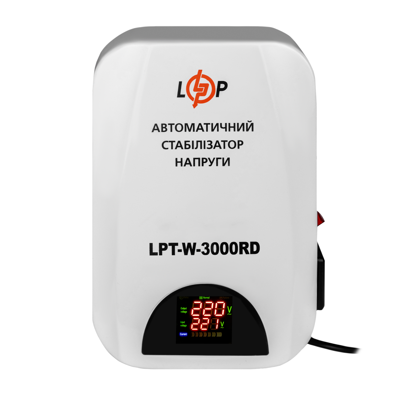 Стабілізатор напруги LPT-W-3000RD (2100Вт)