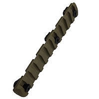 Планка Picatinny на M-LOK DLG-113 на 11 слотів COYOTE TAN