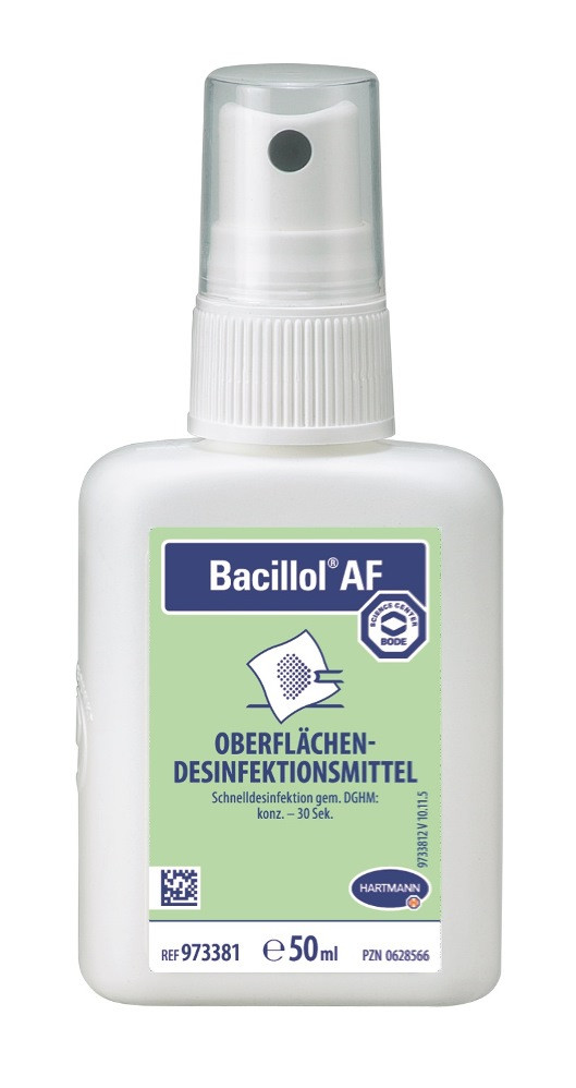 Засіб швидкої дезінфекції Бацилол AФ 50 мл