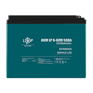 Тяговий свинцево-кислотний AGM акумулятор LP 6-DZM-50 Ah