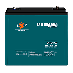 Тяговий свинцево-кислотний AGM акумулятор LP 6-DZM-20 Ah