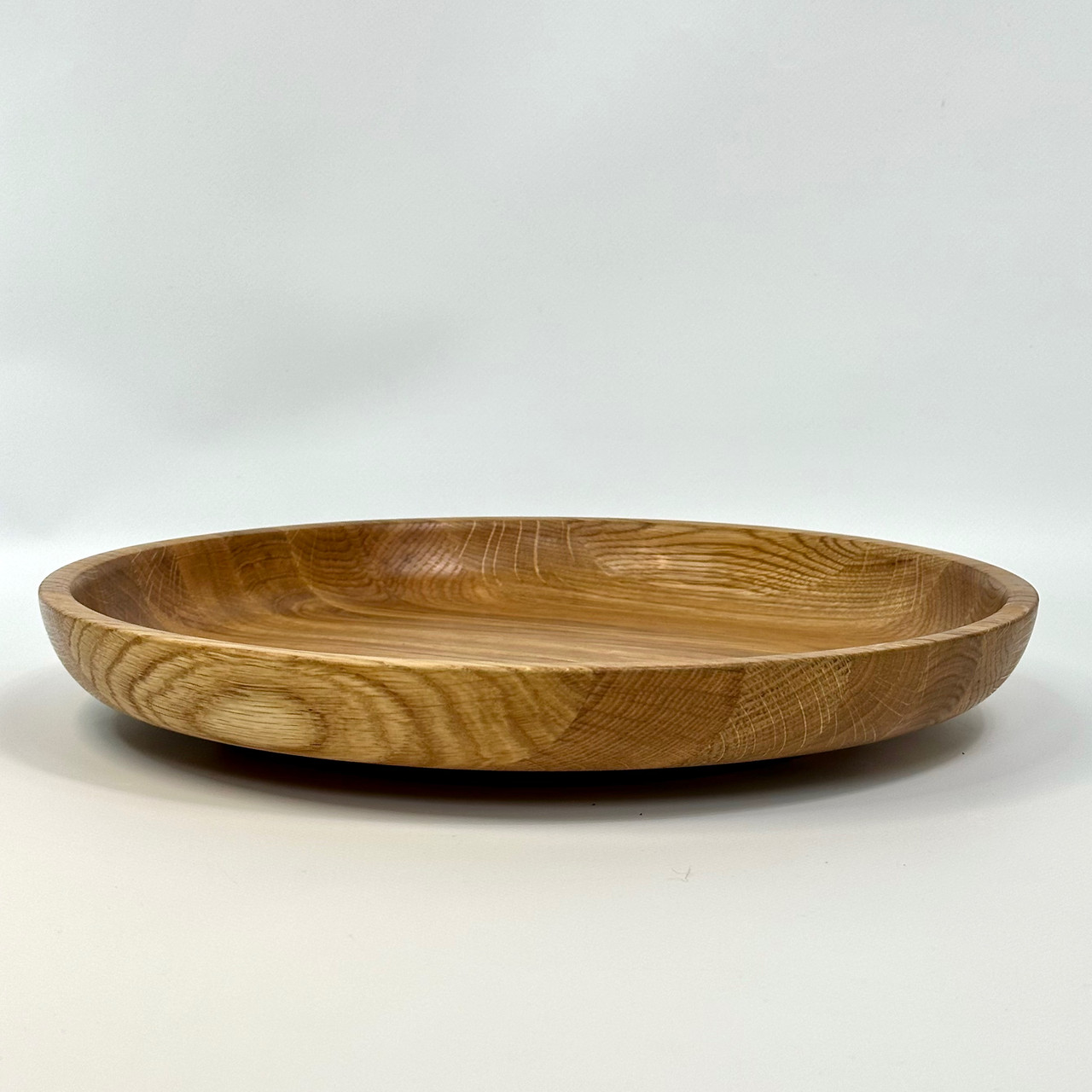 Дерев'яна тарілка 30 см DS9, фото 1