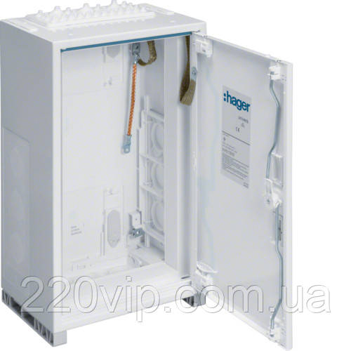 Щит IP44/II 800x300x205, 1 секція, HAGER UNIVERS FP51SN2, бокс Хагер настінний, шафа метал (rozetka), фото 1