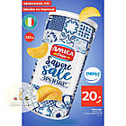 Чипси картопляні Amica Chips Sapore di Sale, МЕГА бокс на велику компанію, слабосолені 325 г., фото 3