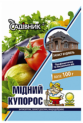 Мідний купрос (100 г) — профілактика захворювань саду