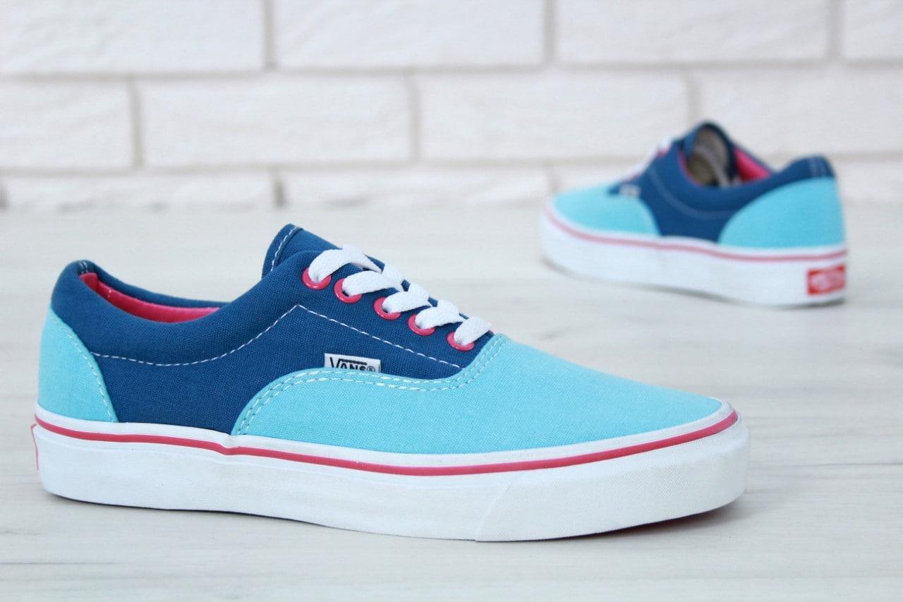 Жіночі сині Кеди Vans Old Skool