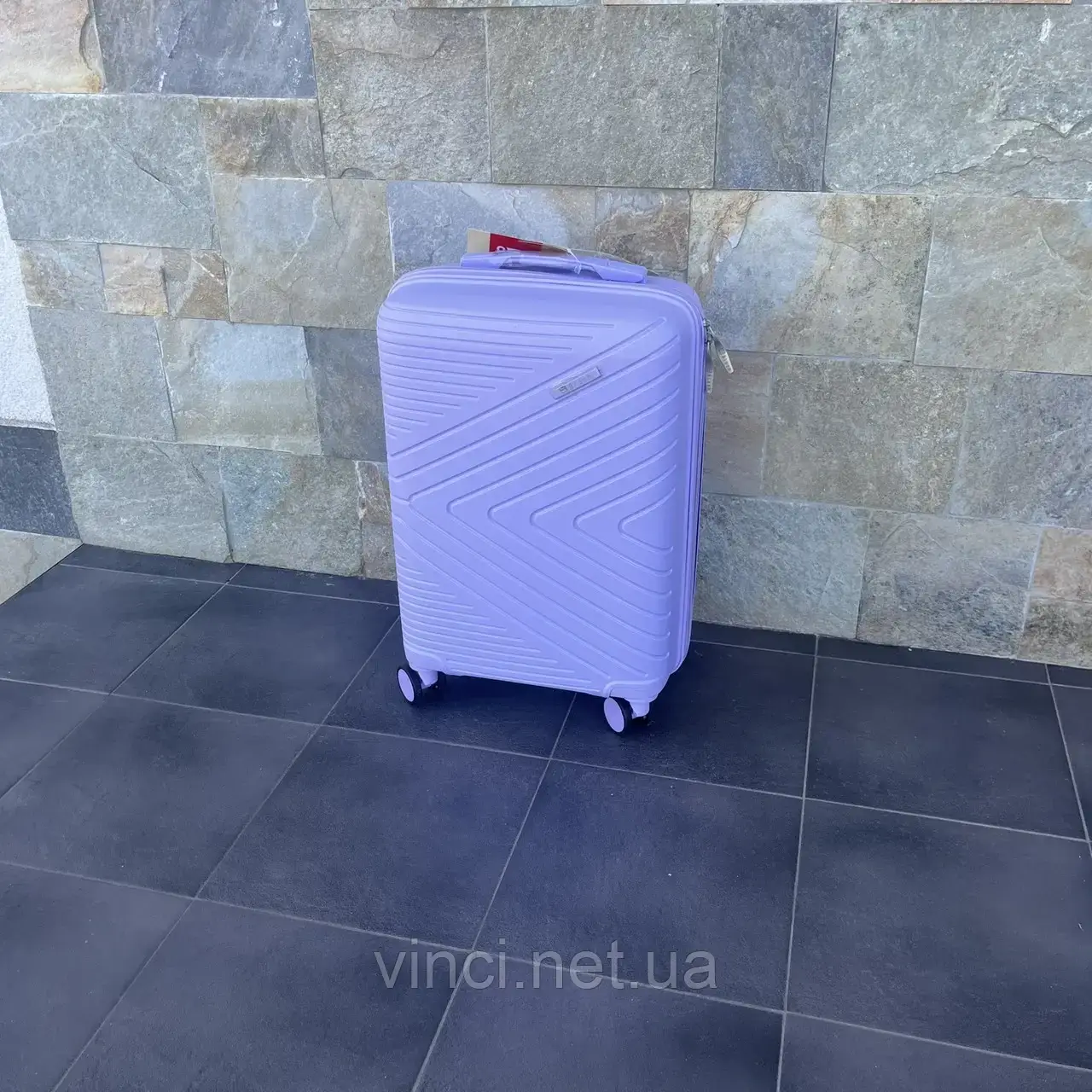 Валіза дорожня з поліпропілену S мала Bloom PP-SC-017 ФІОЛЕТОВА, фото 1