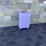Валіза дорожня з поліпропілену S мала Bloom PP-SC-017 ФІОЛЕТОВА, фото 3