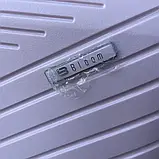 Валіза дорожня з поліпропілену S мала Bloom PP-SC-015 РОЖЕВА, фото 5