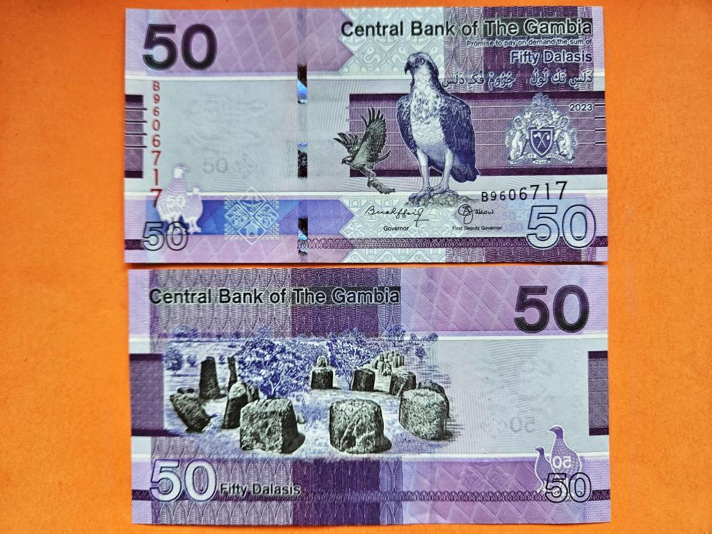 Гамбія / Гамбия 50 даласі 2023р UNC №617