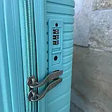 Валіза дорожня з поліпропілену S мала Bloom PP-SC-031 МЯТНА, фото 6