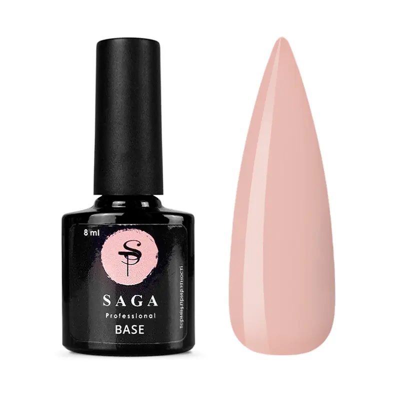 SAGA Color Base №04 світла рожево-бежева, 8 мл, фото 1