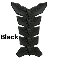 Наклейок на бак мотоцикла для захисту бензобака гума чорна