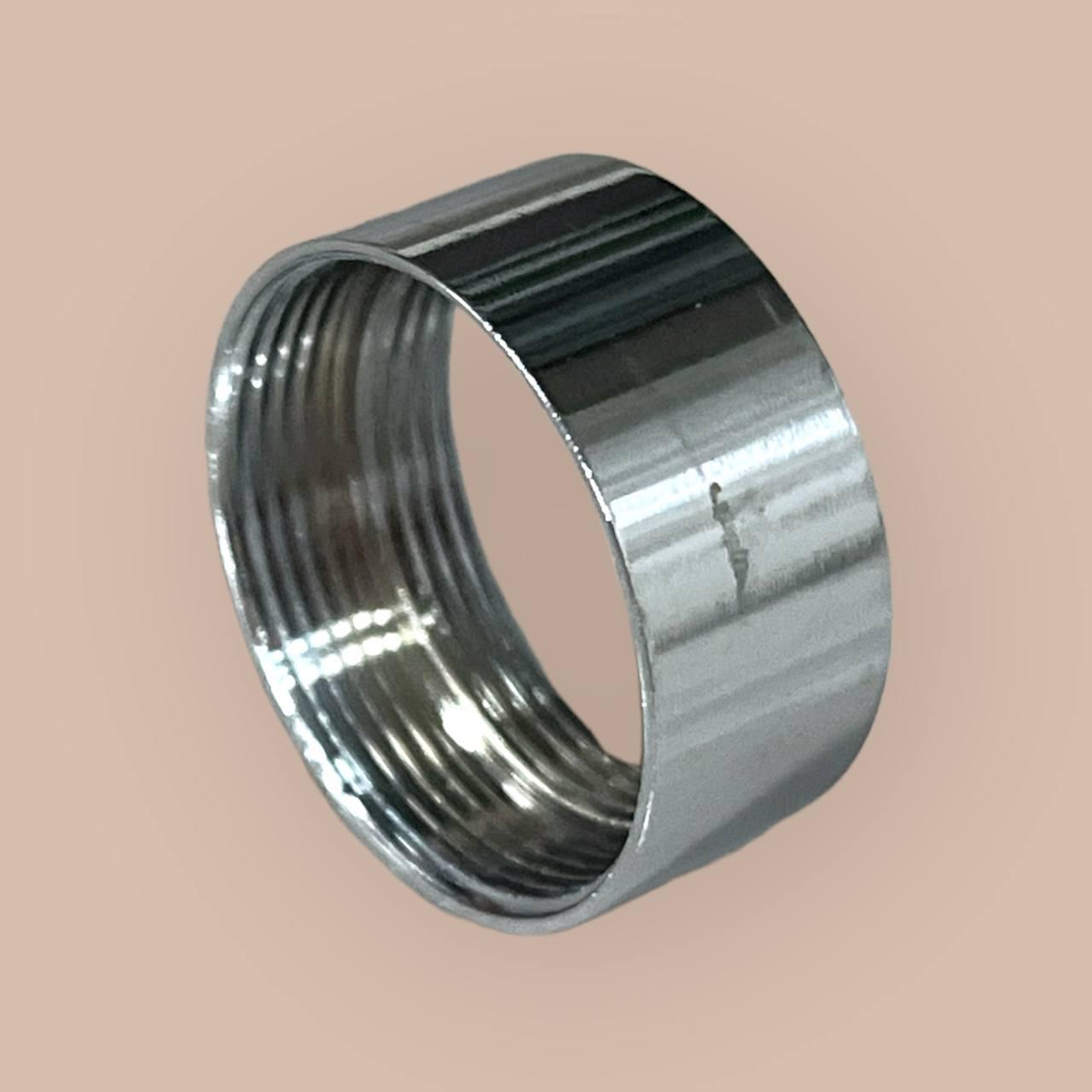 Перехід на виливши змішувача М22в*М24в латунний хромований, фото 1