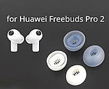 Амбушури ear tips TWS HUAWEI FreeBuds Pro 3 FreeBuds Pro 2 FreeBuds 5i OPPO Enco Buds 2 Enco Air 3 Pro Сині, фото 2