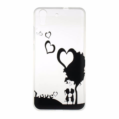 Оригінальний чохол панель накладка для Huawei ascend Y6 II з картинкою Закохана пара, фото 1