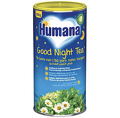 Чай дитячий розчинний Humana "Солодкі сни" з 4 міс, 200г.(Хумана)