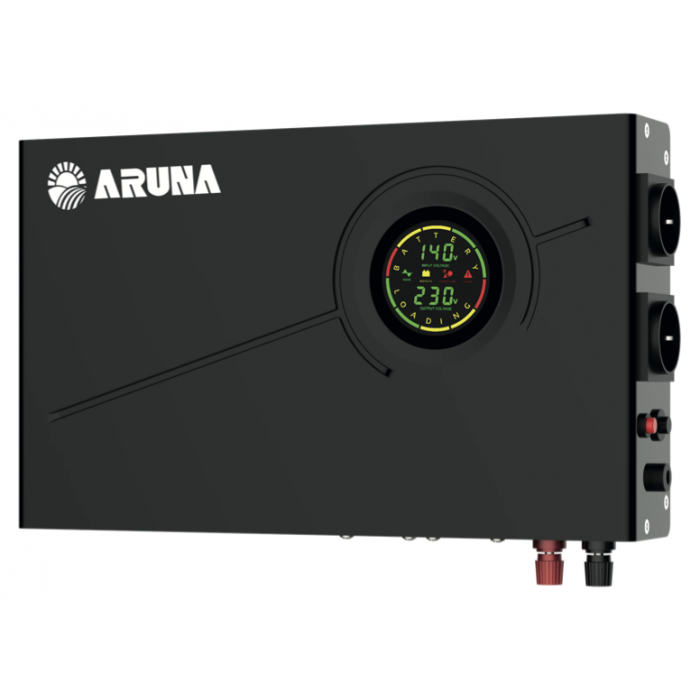ДБЖ ARUNA UPS 500 WALL 12V з правильною синусоїдою та підключенням зовнішньої батареї, фото 1