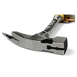 Молоток покрівельний 600г Tolsen з магнітним тримачем для цвяхів, фото 3