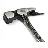 Молоток покрівельний 600г Tolsen з магнітним тримачем для цвяхів, фото 4