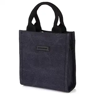 Сумка крос-боді текстильна DAVID JONES 7001 BLACK, фото 1