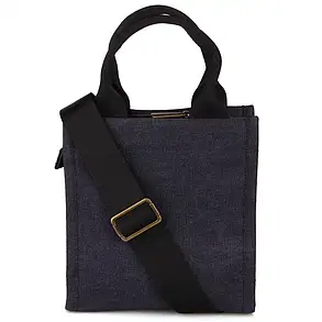 Сумка крос-боді текстильна DAVID JONES 7001 BLACK, фото 3