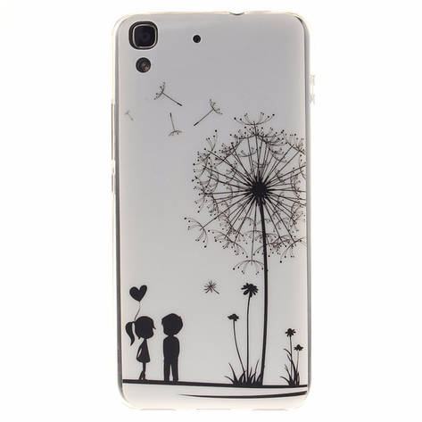 Чохол для Huawei ascend Y6 II з малюнком Пари під кульбабою, фото 1