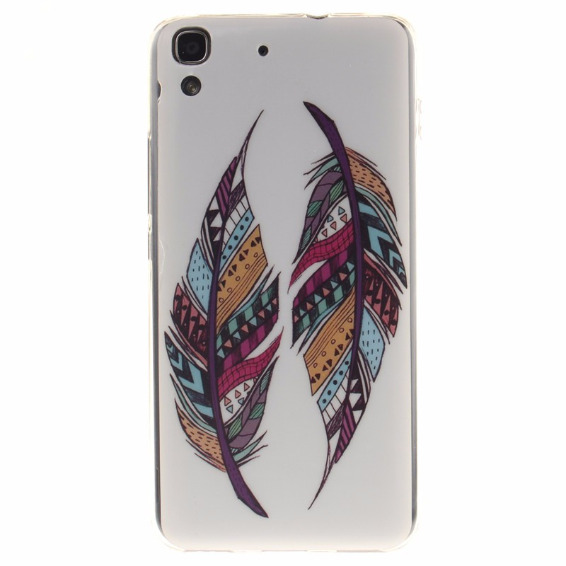 Чохол для Huawei ascend Y6 II з малюнком Два пера