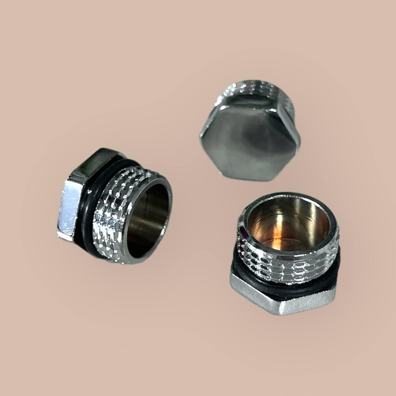 Фітинг різьбовий (заглушка) 1\2Н, фото 1