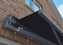 Автоматична маркіза для терас Premium Automatic сірий Gutroof, фото 4