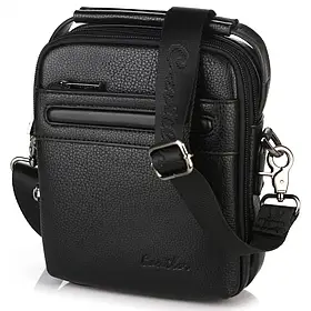 Барсетка чоловіча чорна CANTLOR 1313 S-5